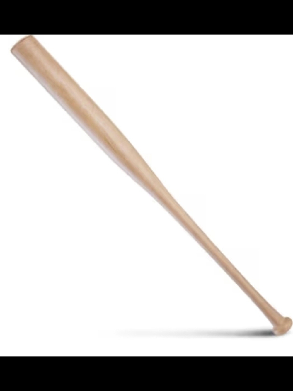 Classic Wooden Baseball Bat - Natural Wood